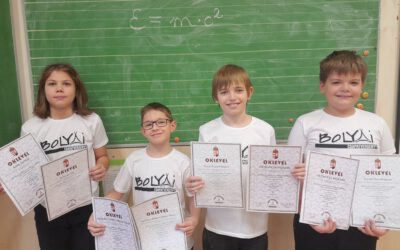 Alsósok eredményei a Bolyai Matekversenyen