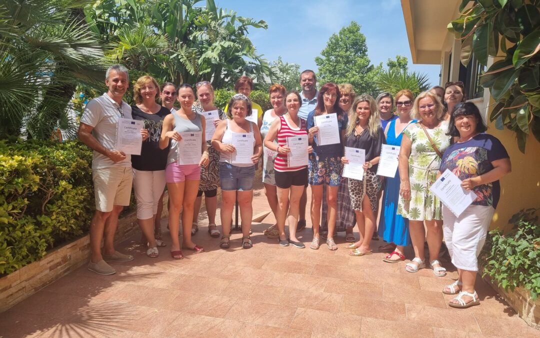 Szendrei Judit – Erasmus továbbképzés Sardinián – English language development for teachers and staff